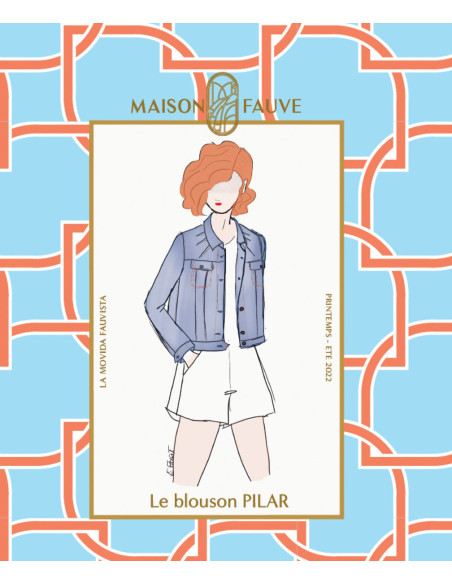 Modello di giacca Pilar - Maison Fauve