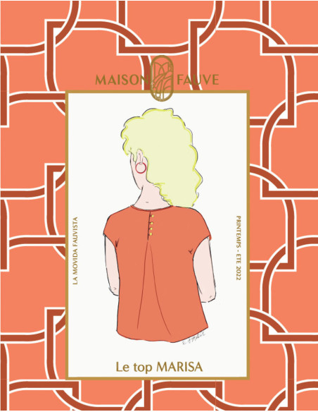 Modello di top Marisa - Maison Fauve