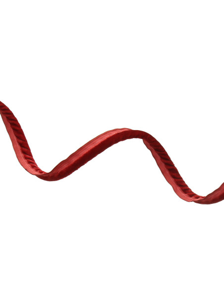 Cordoncino per arredamento in velluto - Rosso