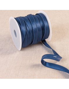 Elastico antiscivolo satinato - Blu marino