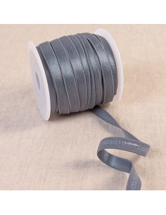 Elastico antiscivolo satinato - Grigio