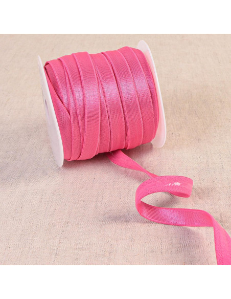 Elastico antiscivolo satinato - Fucsia