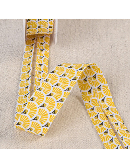 Ventagli pieghevoli - Giallo oro