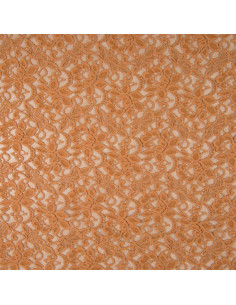 Tessuto pizzo Candy - Beige dorato