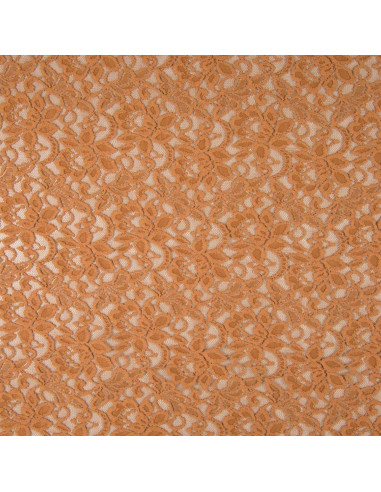 Tessuto pizzo Candy - Beige dorato