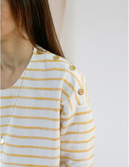 Modello di felpa, maglione Horizon - Atelier Scämmit
