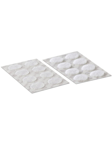 Pastiglie adesive autoadesive VELCRO® Brand 16mm x 16 bianche