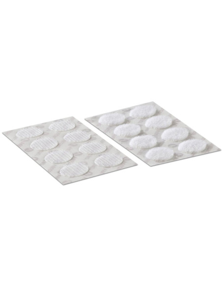 Pastiglie adesive autoadesive VELCRO® Brand 16mm x 16 bianche