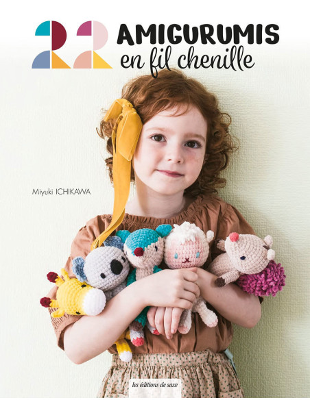 Libro 22 amigurumi in filato ciniglia