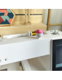 Portaspilli per macchine Janome - Rosa