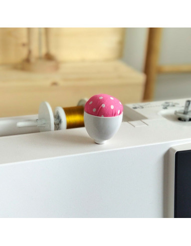 Portaspilli per macchine Janome - Rosa