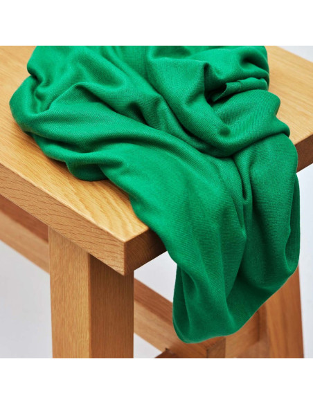 Tessuto a maglia in viscosa - Verde prato