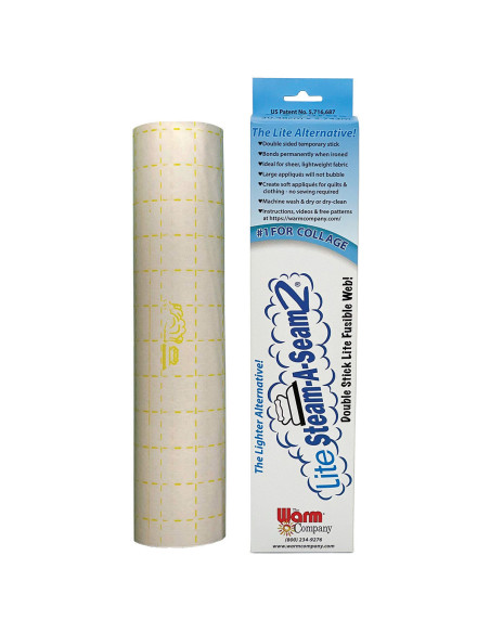 Termoadesivo biadesivo Lite Steam-A-Seam2 - 30,5 cm x 274 cm