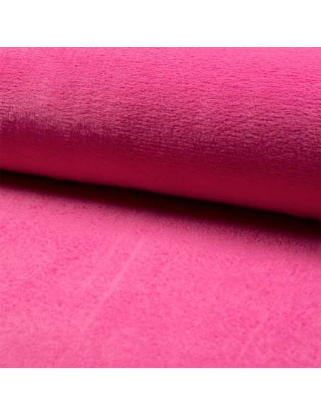 Tessuto coccoloso - Fucsia
