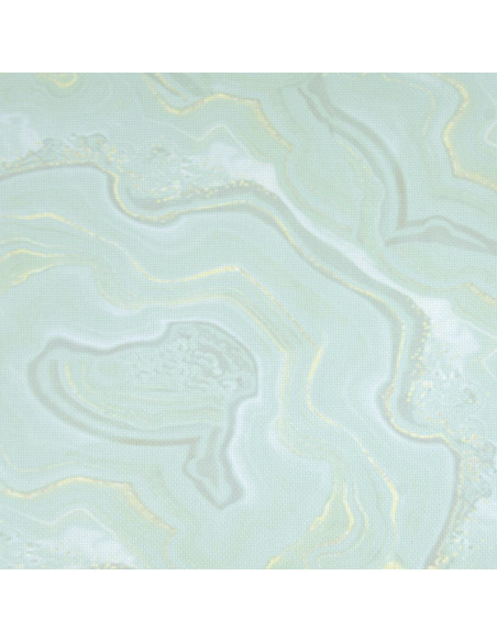 Tela aida 5.5 stampata da ricamare DMC - Malachite
