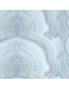 Tela aida 5.5 stampata da ricamare DMC - Agata blu