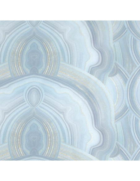 Tela aida 5.5 stampata da ricamare DMC - Agata blu
