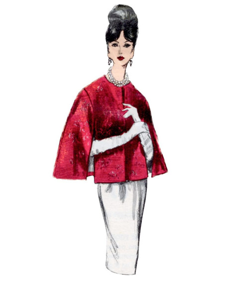 Modello di mantello - Vogue 1838