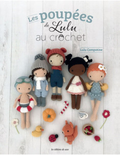 Libro le bambole di Lulu all'uncinetto