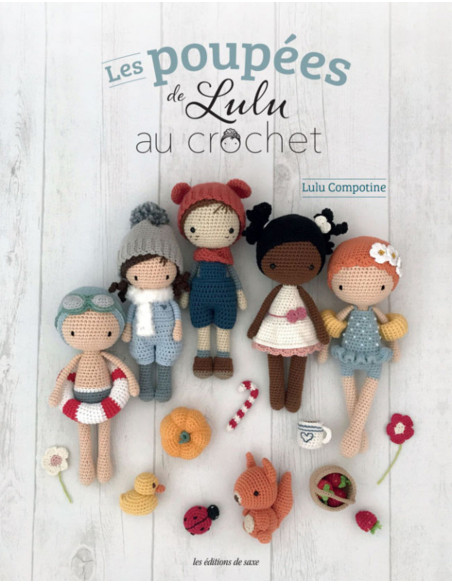 Libro le bambole di Lulu all'uncinetto