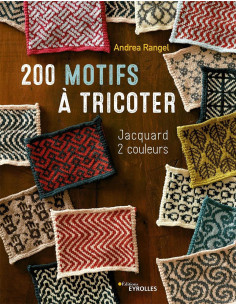 Libro 200 motivi da lavorare a maglia - Jacquard a 2 colori