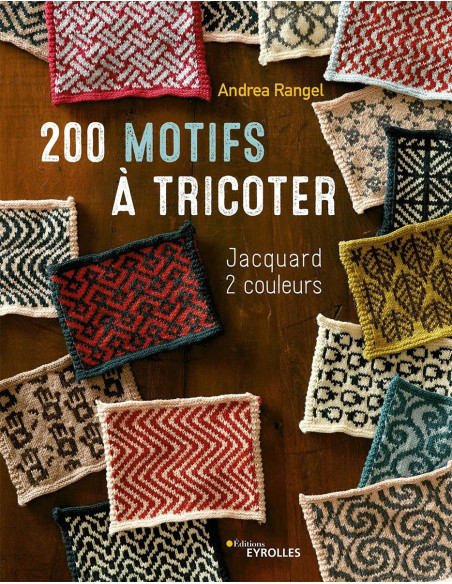 Libro 200 motivi da lavorare a maglia - Jacquard a 2 colori