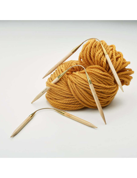 Set di aghi addiCraSyTrio Bamboo Long