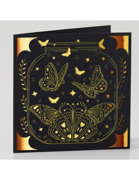 Set di 12 carte con buste R40 speciale Foil Celebration Cricut