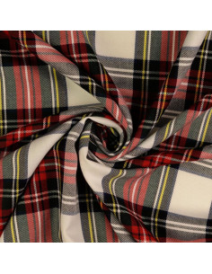 Tessuti tartan scozzesi - Rosso e écru 2