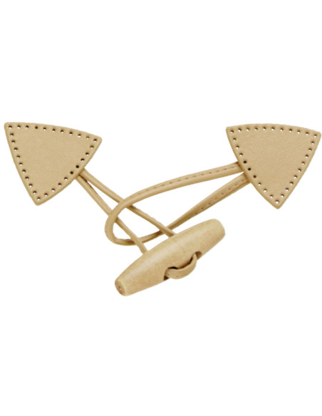 Cappotto duffle Brandebourg - Beige