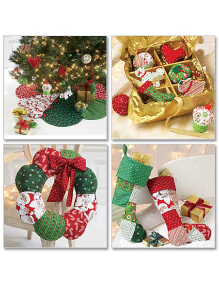 Modello decorazione di Natale