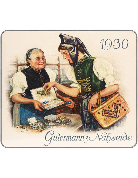 Scatola di 30 fili da cucito in poliestere Nostalgia 1930 Gütermann