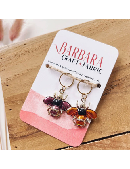 Set di 2 anelli segnapunti - Api