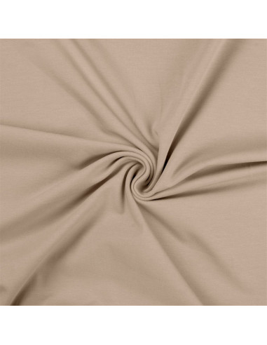 Tessuto jersey di cotone - Sabbia