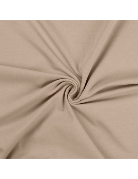 Tessuto jersey di cotone - Sabbia