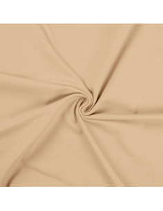Tessuto jersey di cotone - Champagne