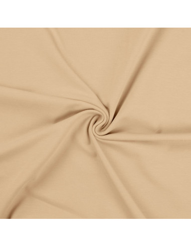 Tessuto jersey di cotone - Champagne