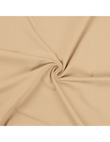 Tessuto jersey di cotone - Champagne
