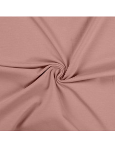 Tessuto jersey di cotone - Rosa antico