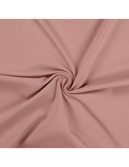 Tessuto jersey di cotone - Rosa antico