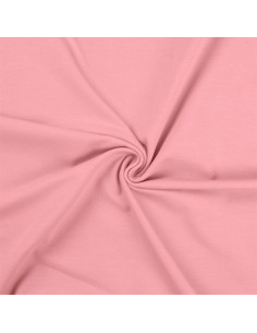 Tessuto jersey di cotone - Rosa pastello