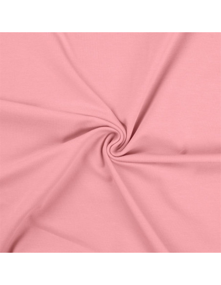 Tessuto jersey di cotone - Rosa pastello