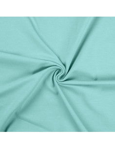 Tessuto jersey di cotone - Verde acqua