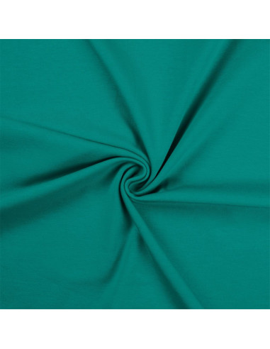 Tessuto jersey di cotone - Smeraldo