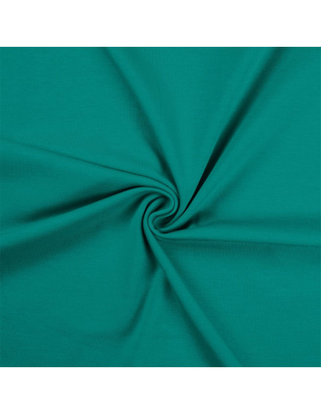 Tessuto jersey di cotone - Smeraldo