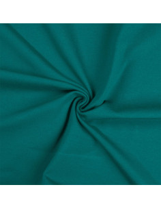 Tessuto jersey di cotone - Blu petrolio chiaro