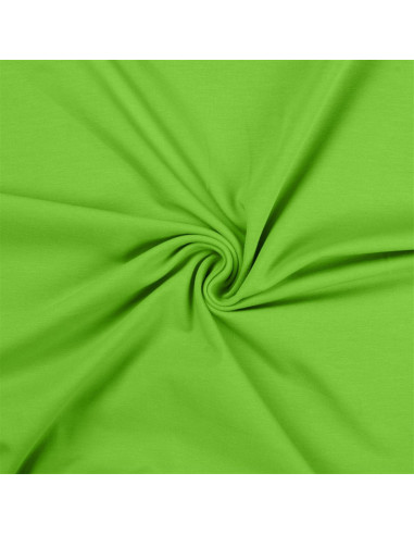 Tessuto jersey di cotone - Verde lime