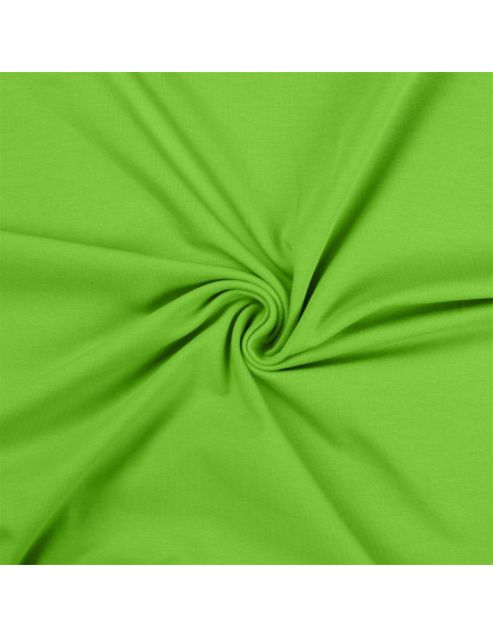 Tessuto jersey di cotone - Verde lime