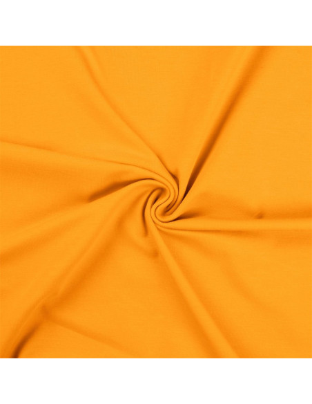 Tessuto jersey di cotone - Giallo