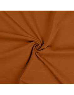 Tessuto jersey di cotone - Caramello